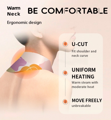 Heating Neck Warm Patch 4 Hours Long Lasting Heating for Keep Warm